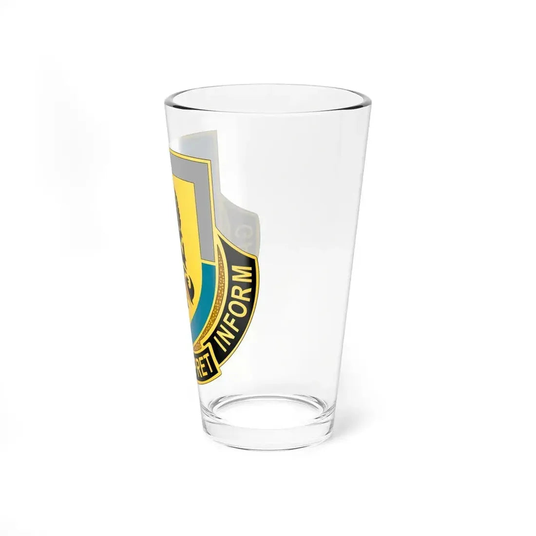 134 Military Intelligence Battalion (U.S. Army) Pint Glass 16oz - Go Mug Yourself