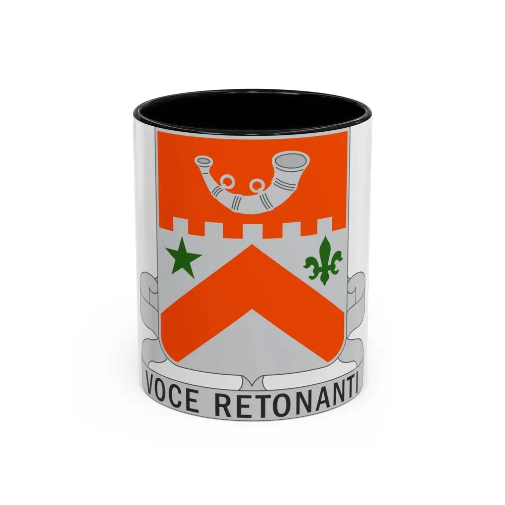 134 Signal Battalion (U.S. Army) Accent Coffee Mug 11oz Black - Go Mug Yourself