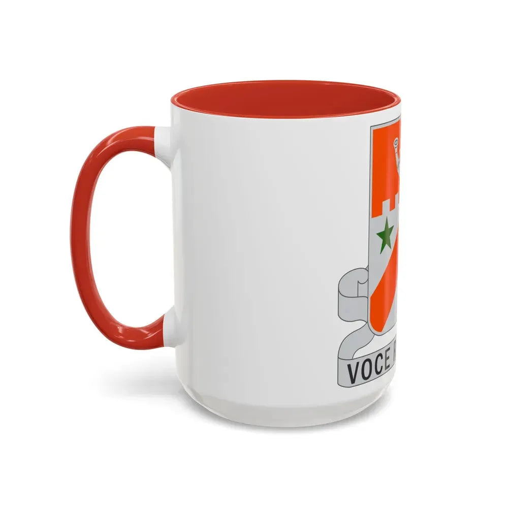 134 Signal Battalion (U.S. Army) Accent Coffee Mug - Go Mug Yourself