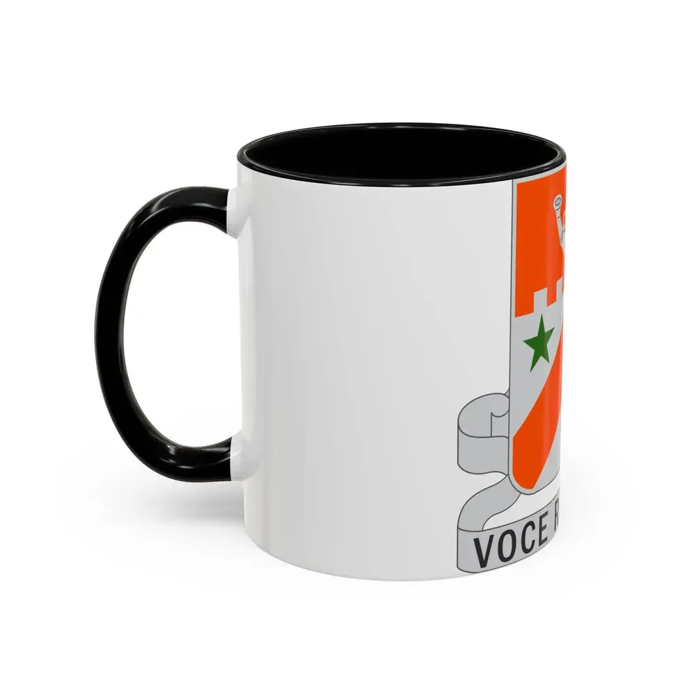 134 Signal Battalion (U.S. Army) Accent Coffee Mug - Go Mug Yourself