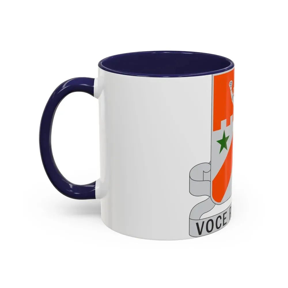 134 Signal Battalion (U.S. Army) Accent Coffee Mug - Go Mug Yourself