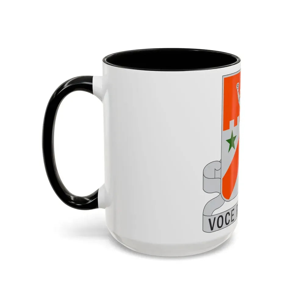 134 Signal Battalion (U.S. Army) Accent Coffee Mug - Go Mug Yourself