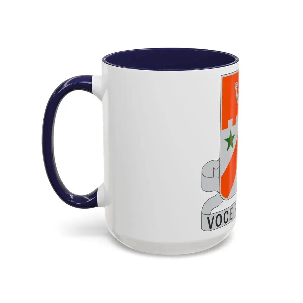 134 Signal Battalion (U.S. Army) Accent Coffee Mug - Go Mug Yourself