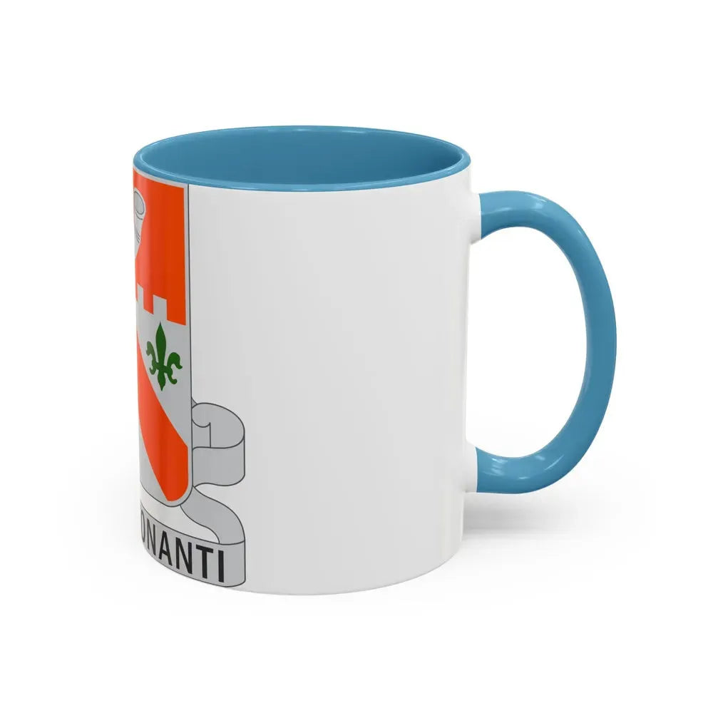 134 Signal Battalion (U.S. Army) Accent Coffee Mug - Go Mug Yourself