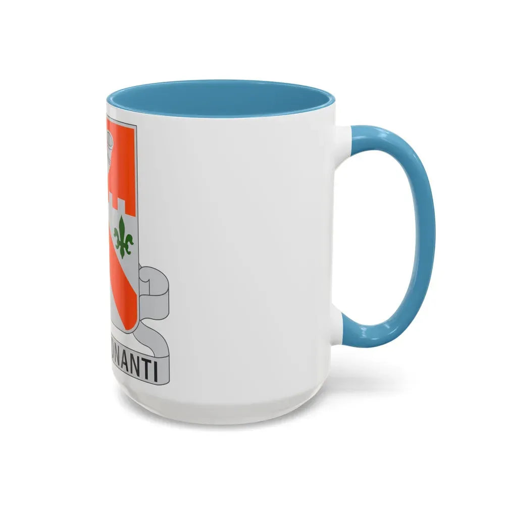 134 Signal Battalion (U.S. Army) Accent Coffee Mug - Go Mug Yourself