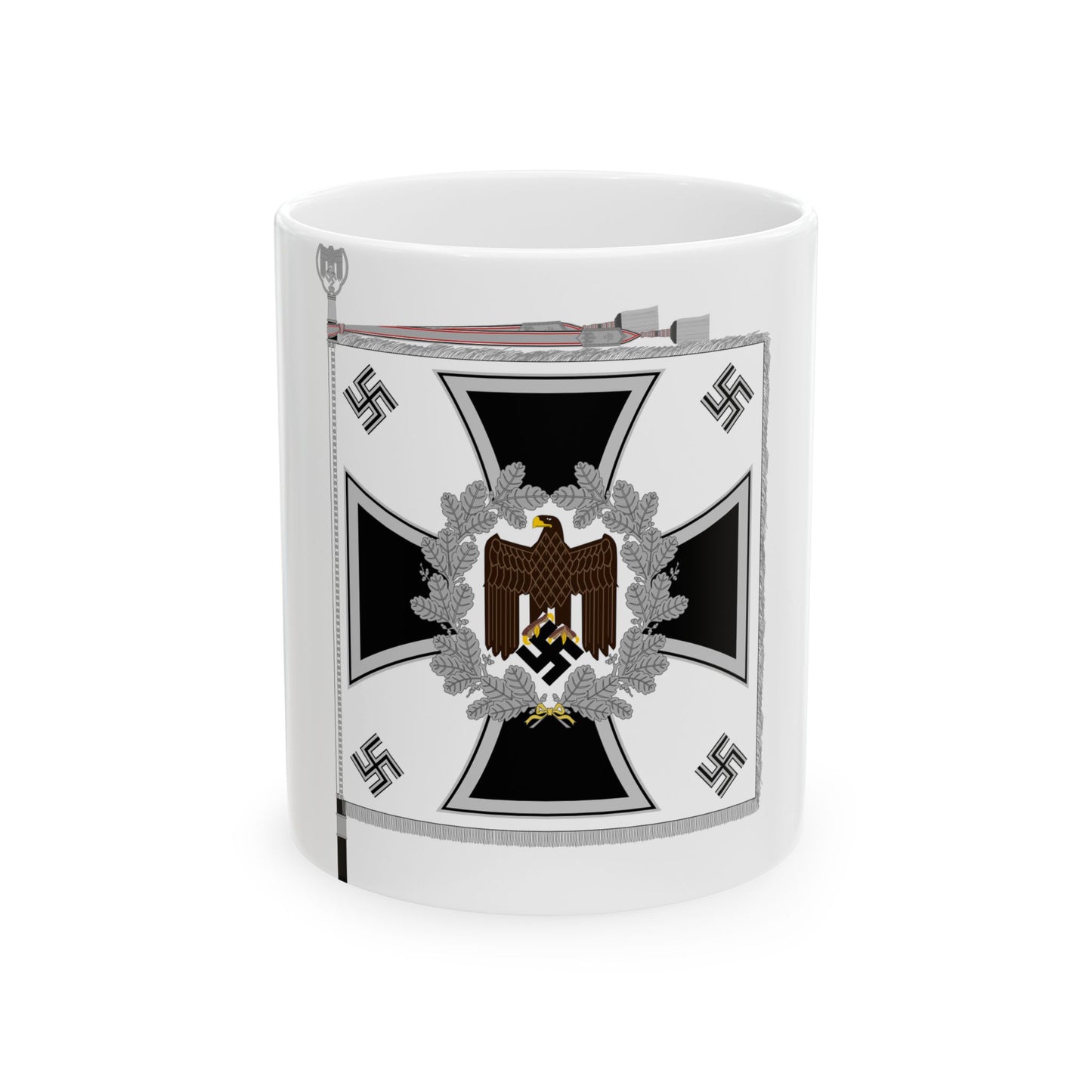 Heeresfahne Infanterie (Germany) White Coffee Mug
