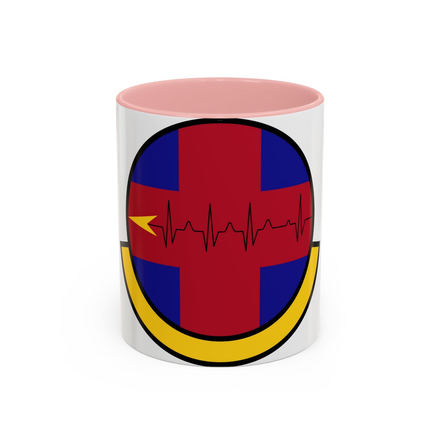 375 Healthcare Operations Squadron AMC (U.S. Air Force) Accent Coffee Mug