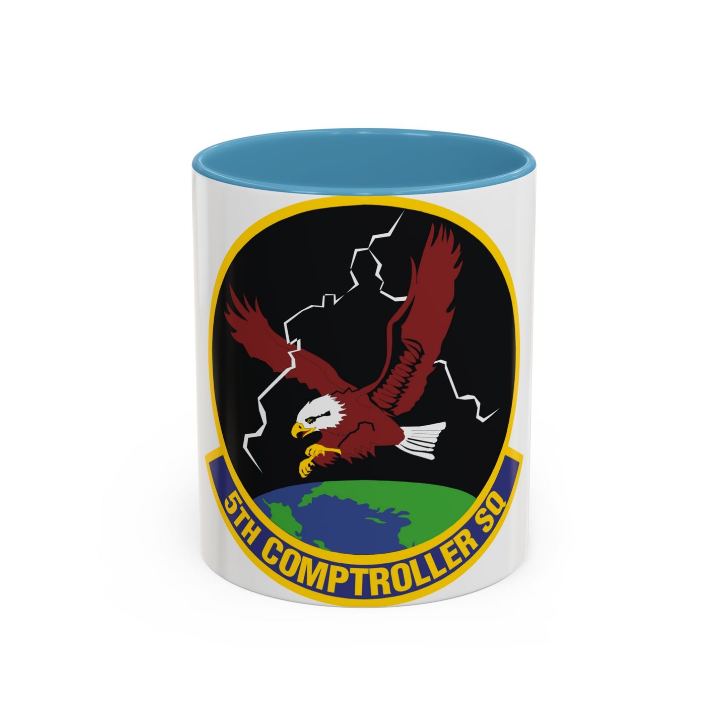 5 Comptroller Squadron AFGSC (U.S. Air Force) Accent Coffee Mug