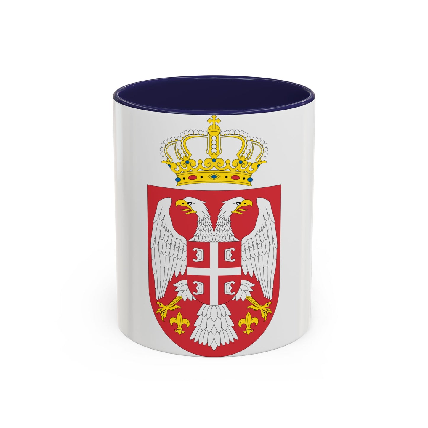 Coat of arms of Serbia small (2004 - 2010) - Accent Coffee Mug