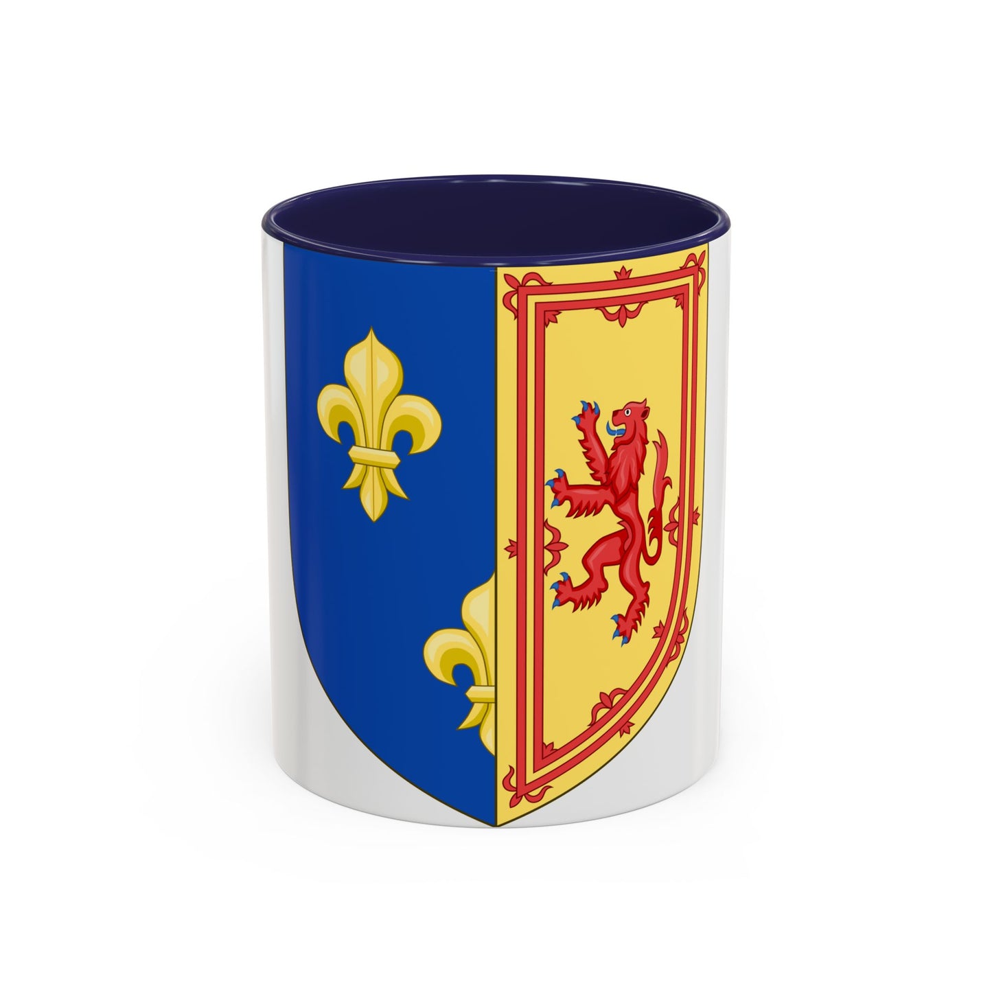 Royal Arms of the Kingdom of Scotland (1560-1565) - Accent Coffee Mug
