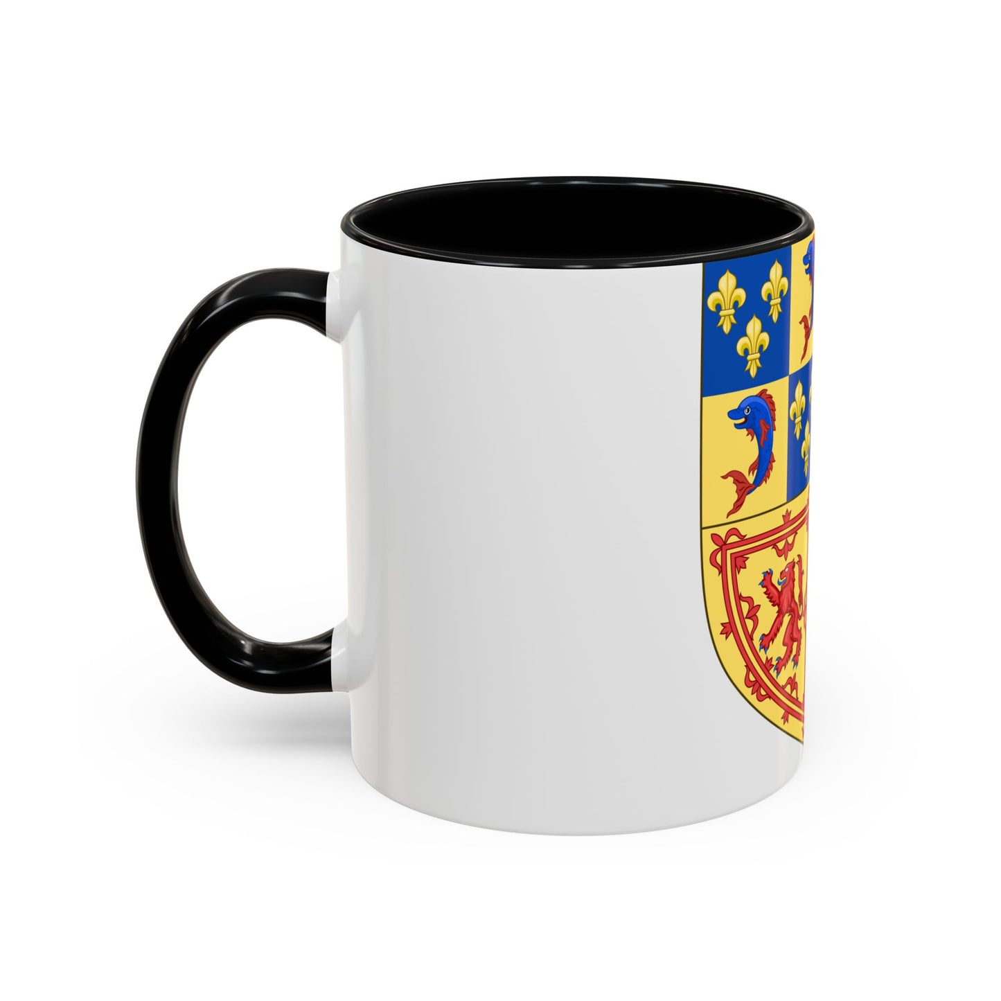 Royal Arms of the Kingdom of Scotland (1558-1559) - Accent Coffee Mug