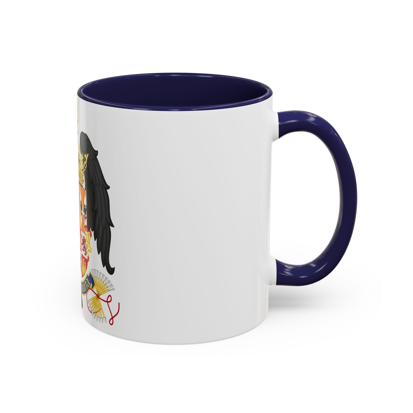 Coat of Arms of Queen Isabella of Castile (1492-1504) - Accent Coffee Mug