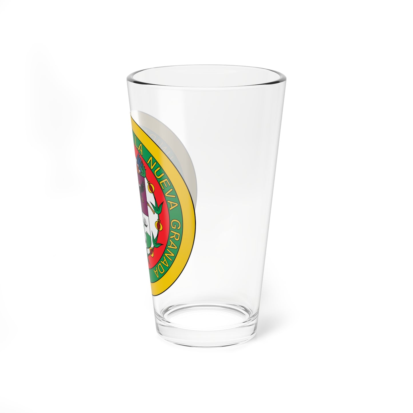 Coat of arms of United Provinces of New Granada (Coat of Arms) Pint Glass 16oz