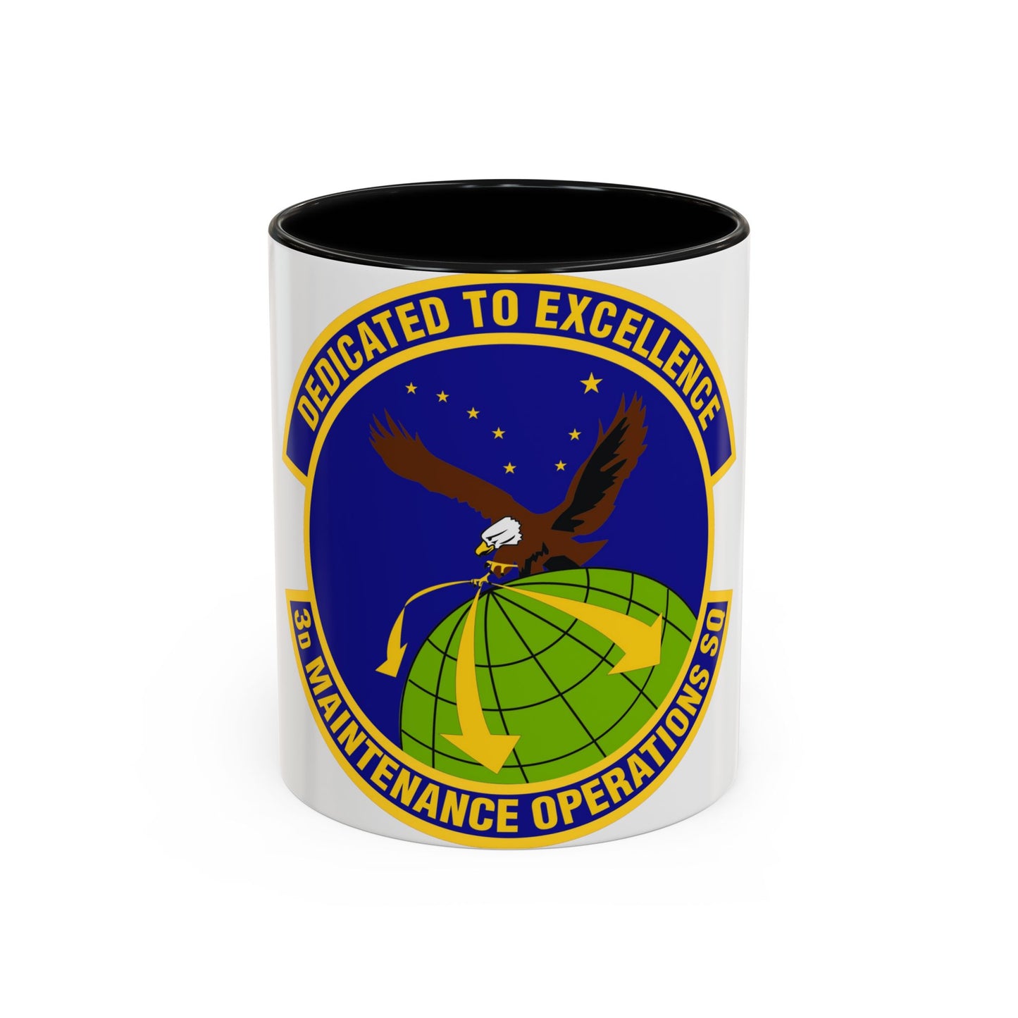 3d Maintenance Operations Squadron (U.S. Air Force) Accent Coffee Mug