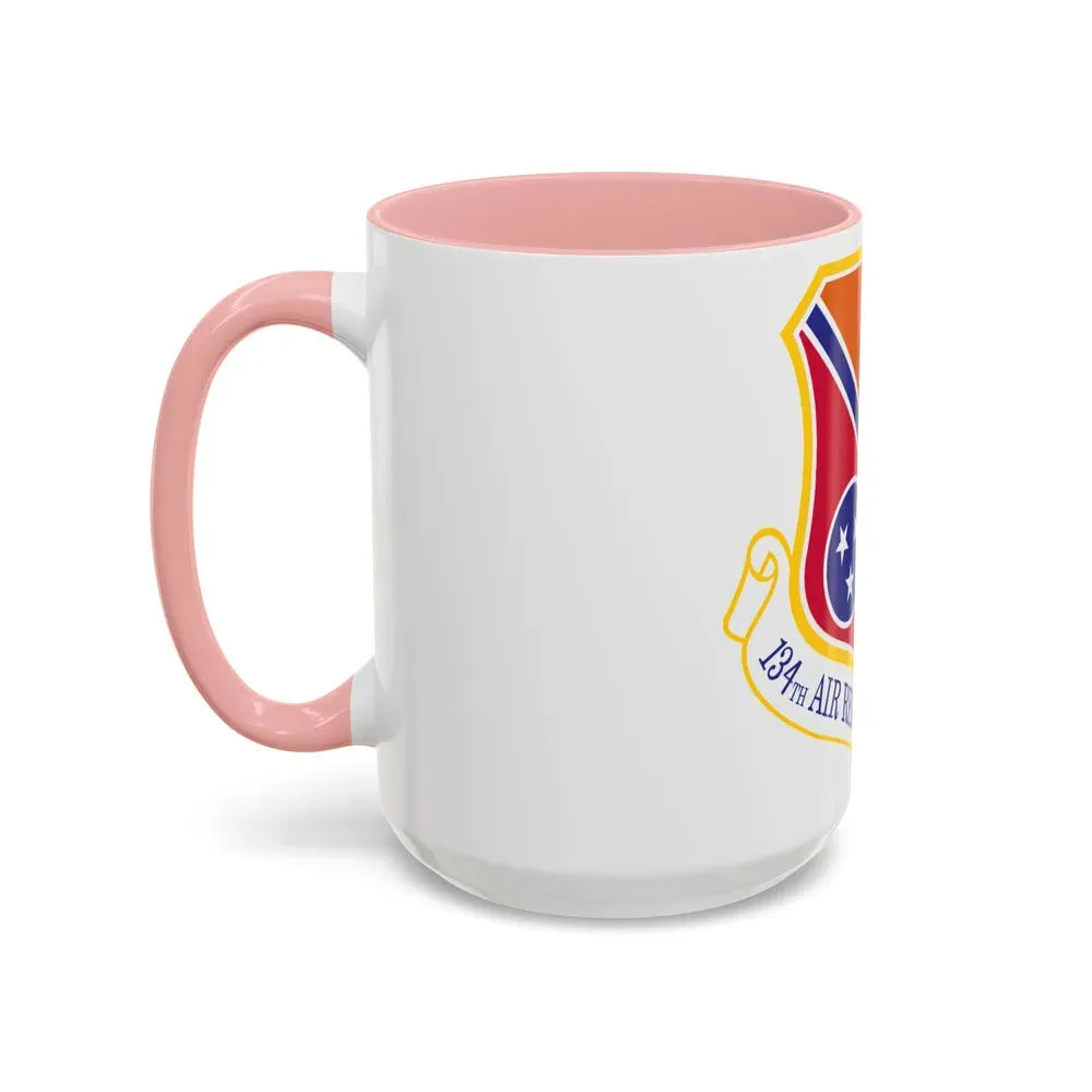 134th Air Refueling Wing (U.S. Air Force) Accent Coffee Mug - Go Mug Yourself