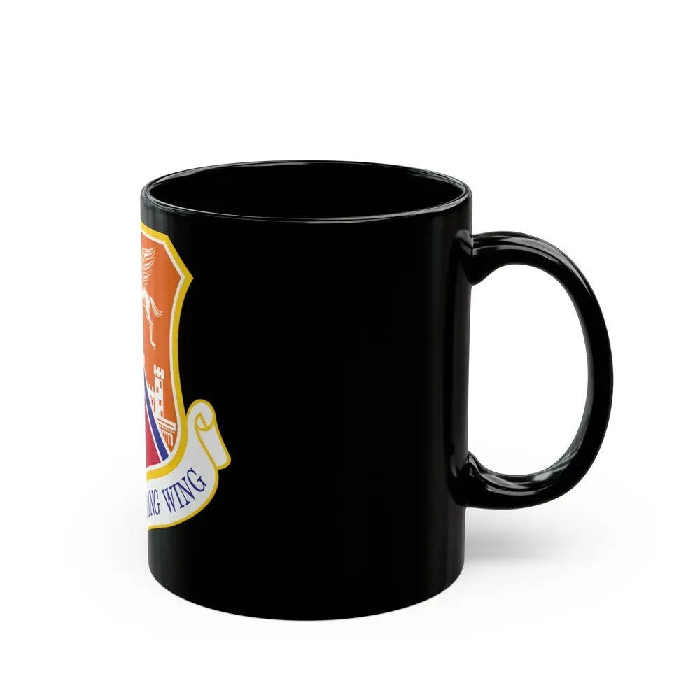 134th Air Refueling Wing (U.S. Air Force) Black Coffee Mug - Go Mug Yourself