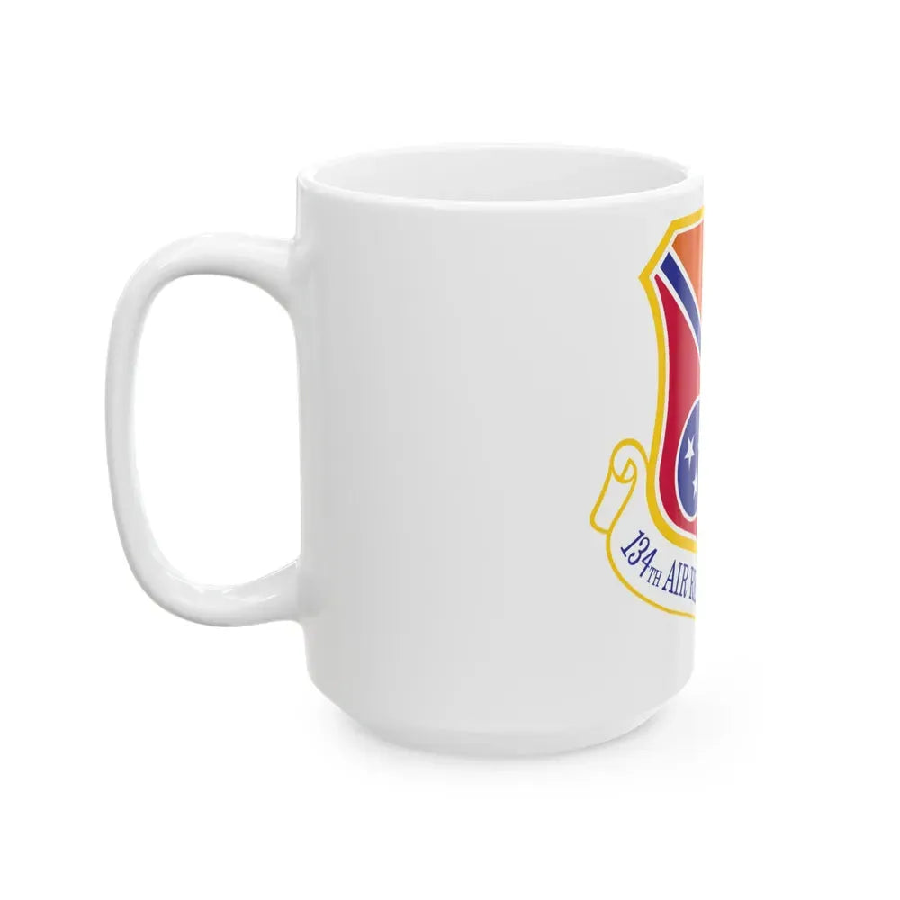 134th Air Refueling Wing (U.S. Air Force) White Coffee Mug - Go Mug Yourself