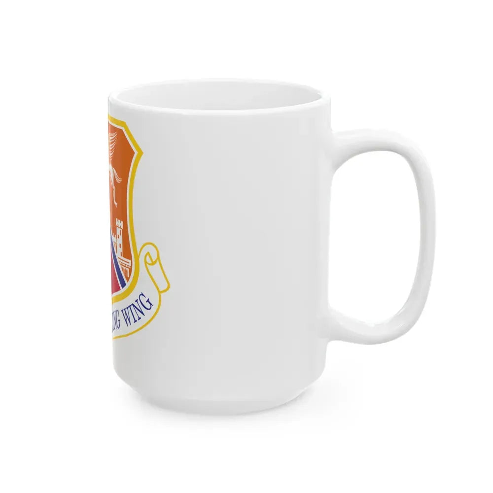 134th Air Refueling Wing (U.S. Air Force) White Coffee Mug - Go Mug Yourself