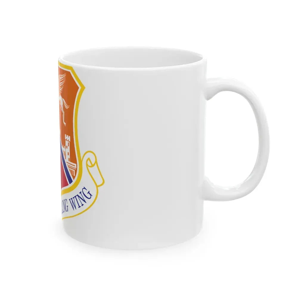 134th Air Refueling Wing (U.S. Air Force) White Coffee Mug - Go Mug Yourself