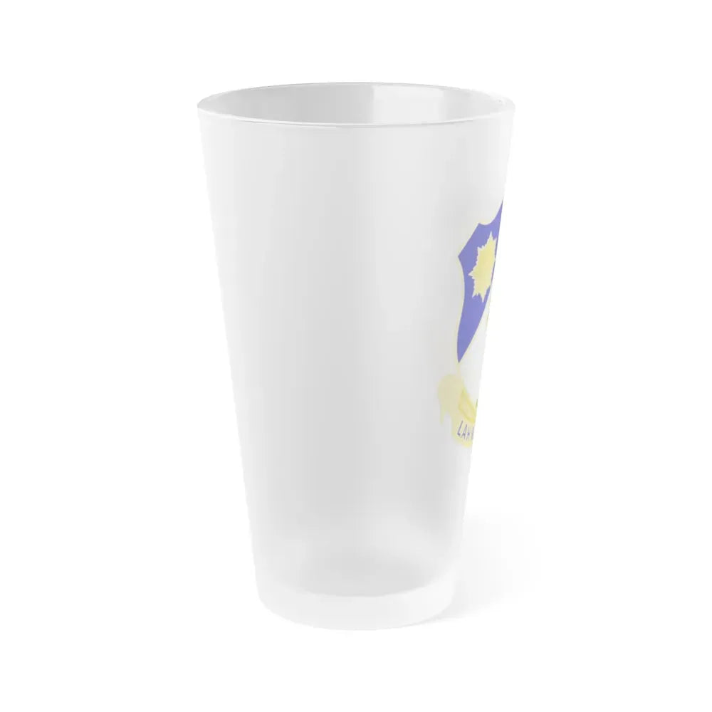 134th Cavalry Regiment (U.S. Army) Frosted Pint Glass 16oz - Go Mug Yourself