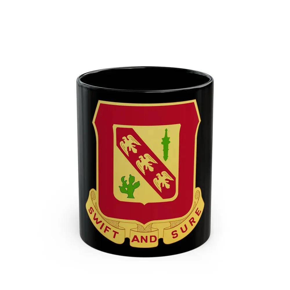134th Field Artillery Battalion (U.S. Army) Black Coffee Mug 11oz - Go Mug Yourself