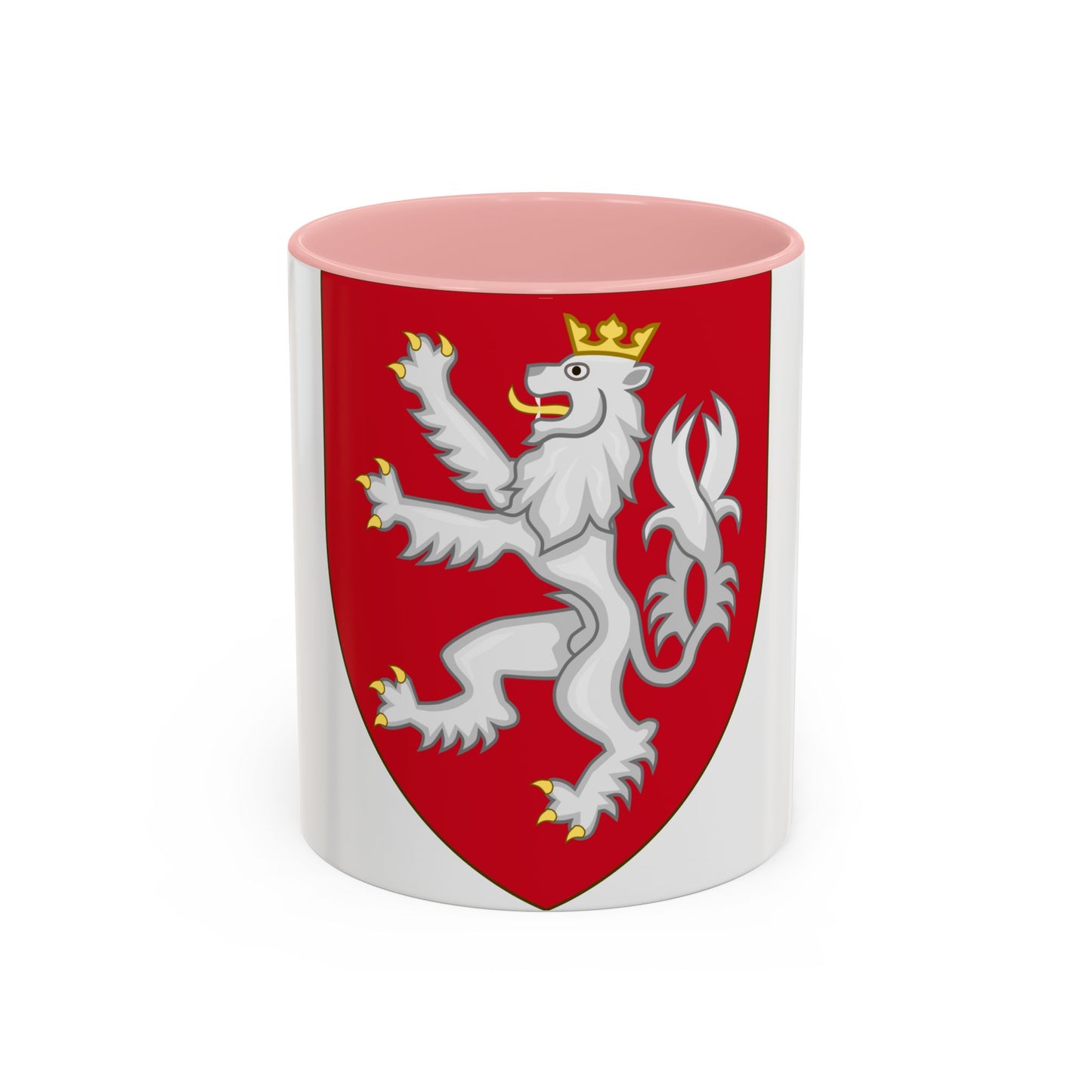 Coat of arms of the House of Luxembourg-Bohemia - Accent Coffee Mug