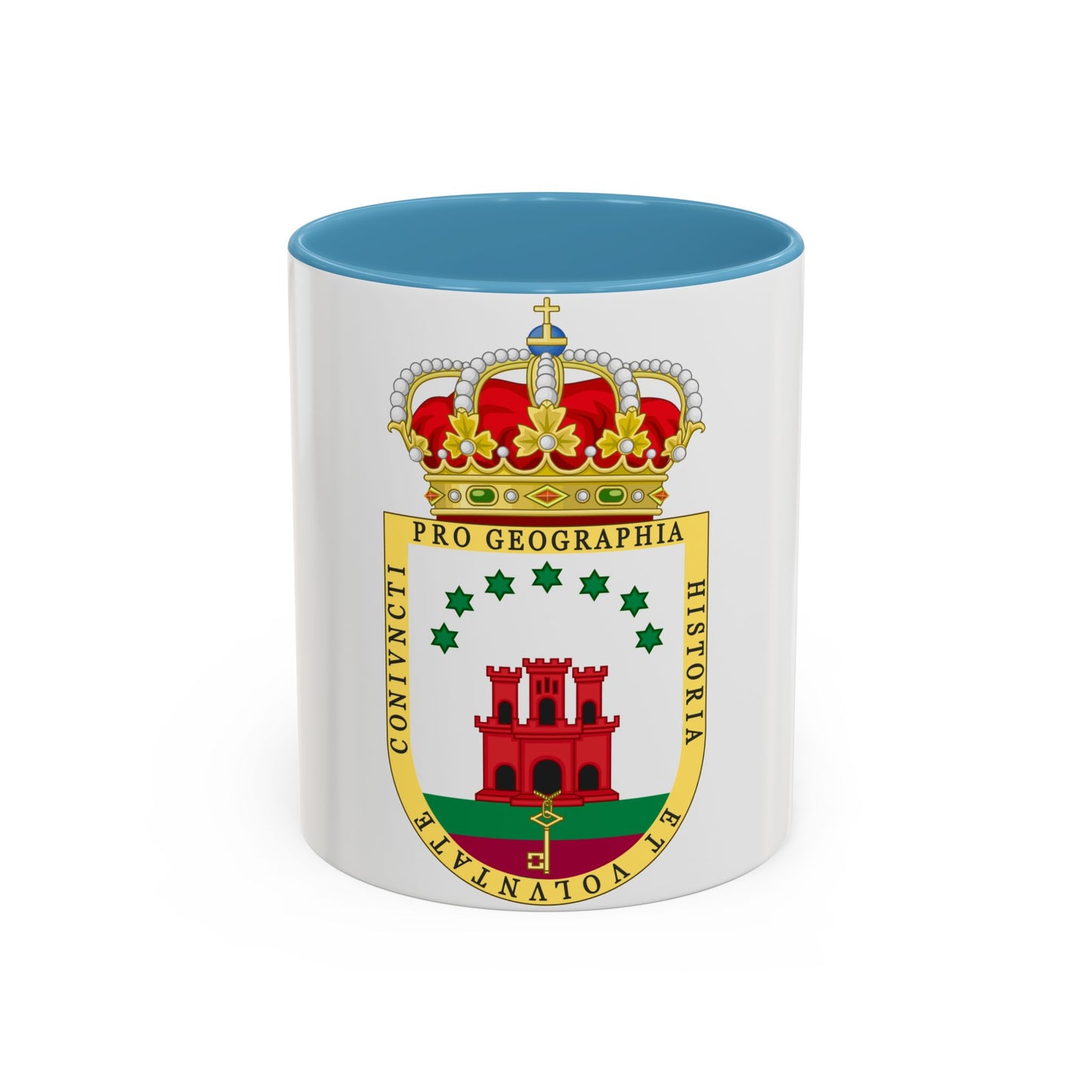 Coat of Arms of the Gibraltar Countryside Commonwealth - Accent Coffee Mug