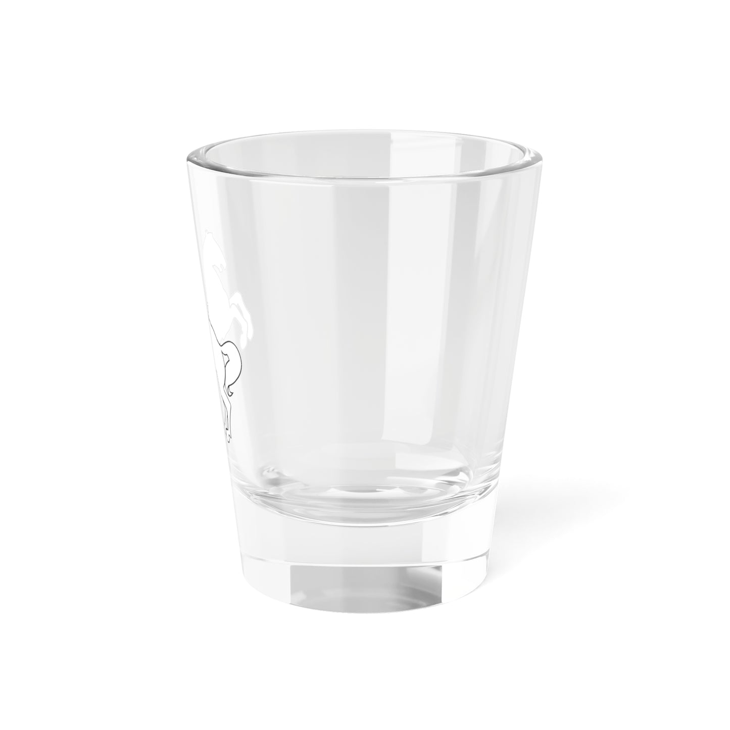 Pahonia-contour horse sketch (Belarus) (Coat of Arms) Shot Glass 1.5oz