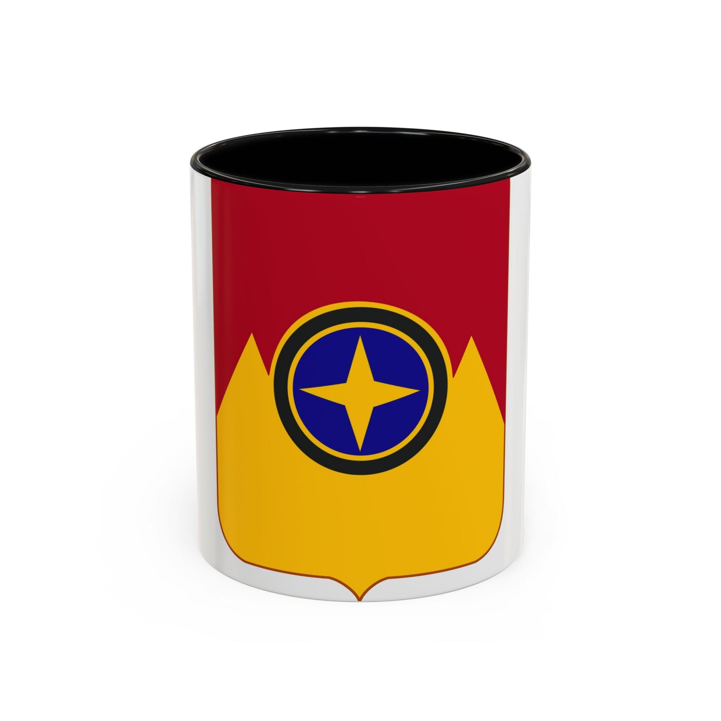 607th Armored Field Artillery Battalion v2 (U.S. Army) Accent Coffee Mug