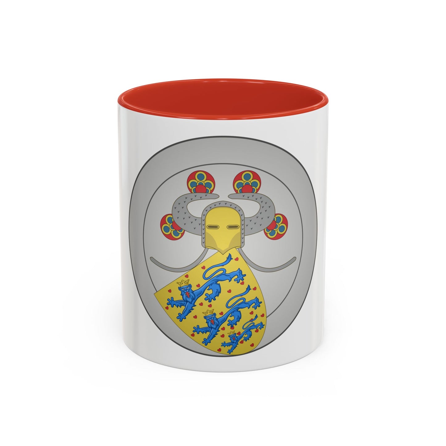 Coat of arms of Valdemar IV of Denmark - Accent Coffee Mug