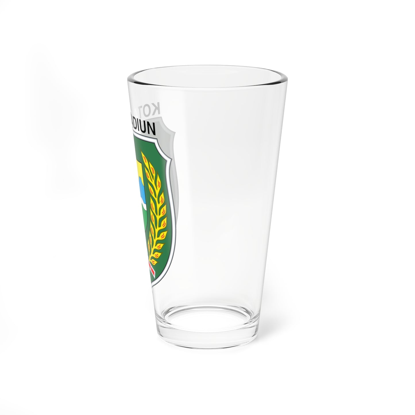Seal of the City of Madiun (Indonesia) (Coat of Arms) Pint Glass 16oz