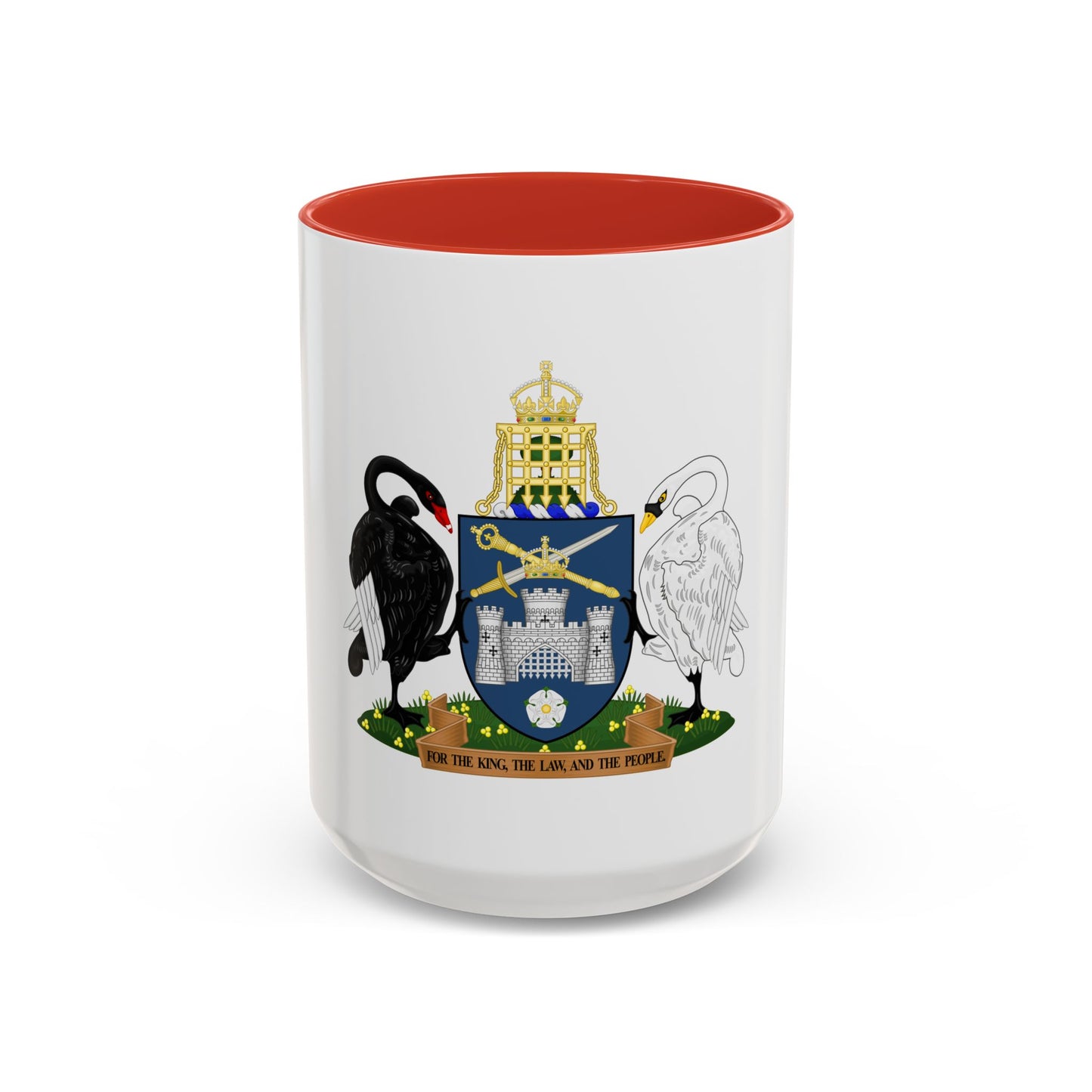 Coat of Arms of the Australian Capital Territory - Accent Coffee Mug