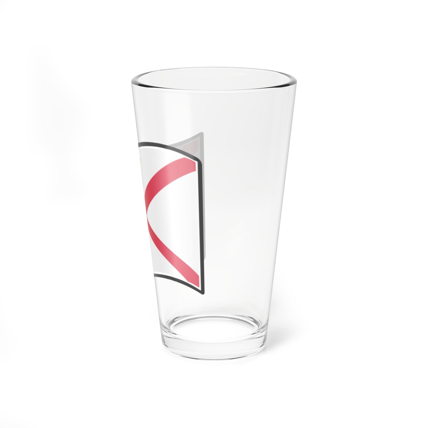 Nuvola Jersey flag (United Kingdom) Pint Glass 16oz