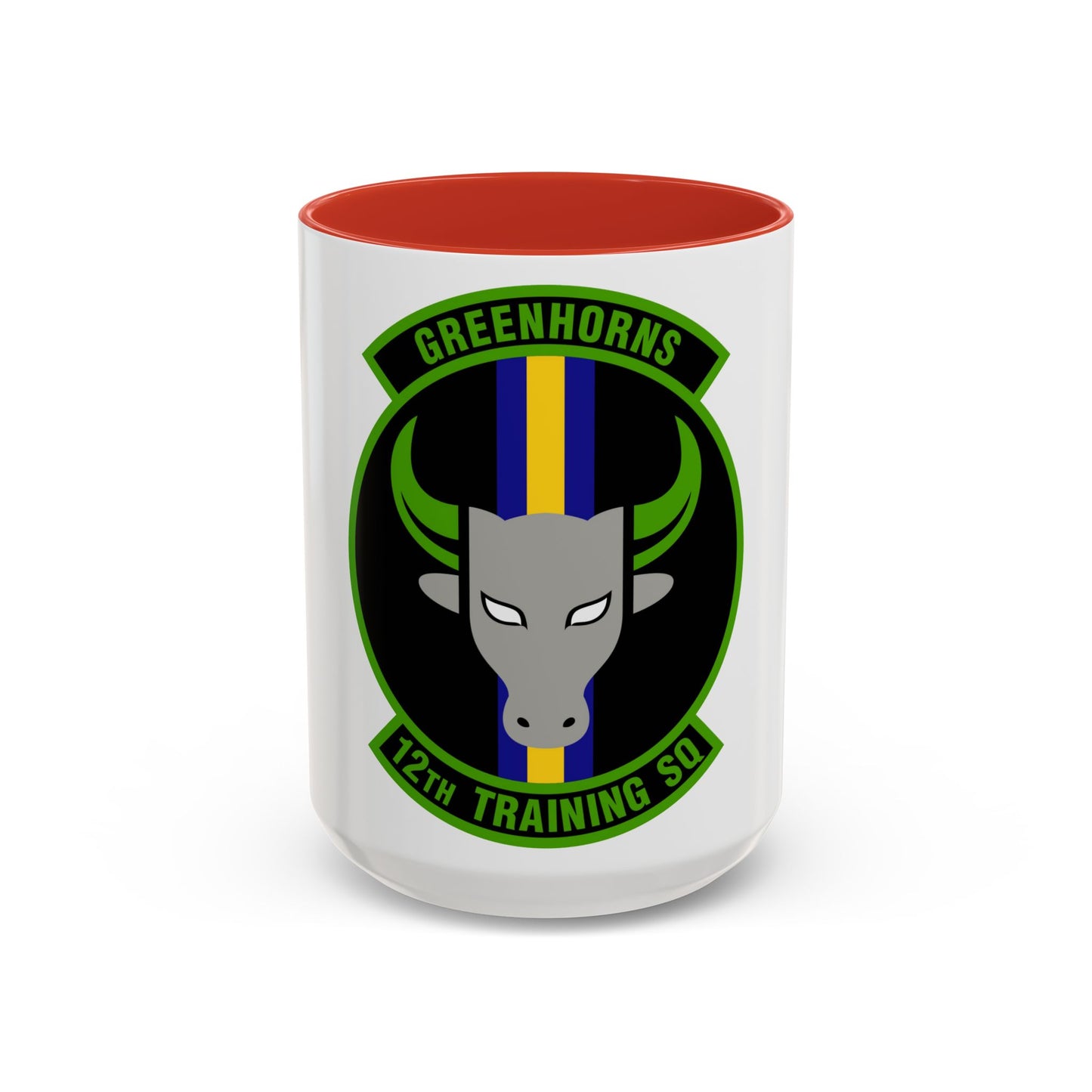 12 Training Sq AETC (U.S. Air Force) Accent Coffee Mug