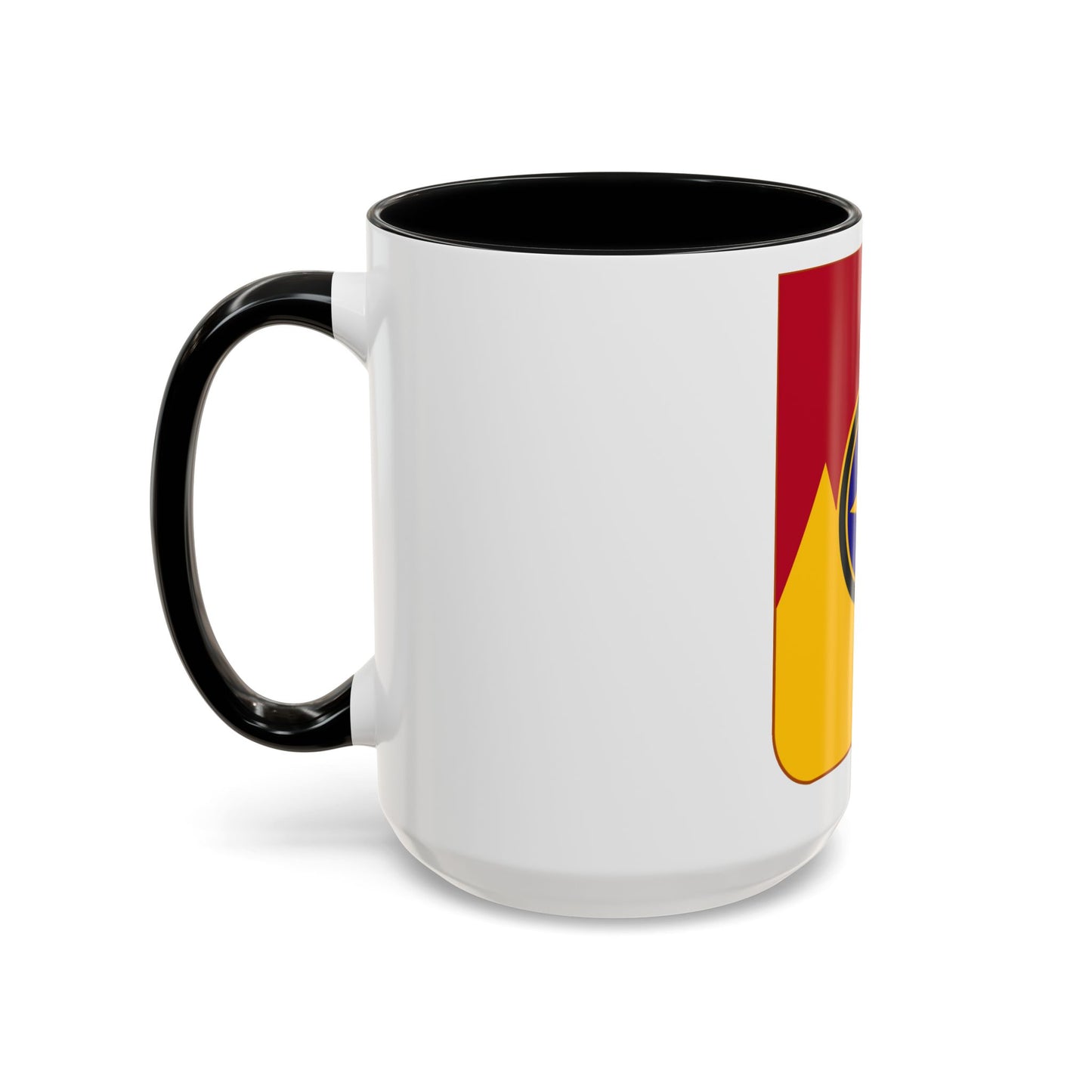607th Armored Field Artillery Battalion v2 (U.S. Army) Accent Coffee Mug