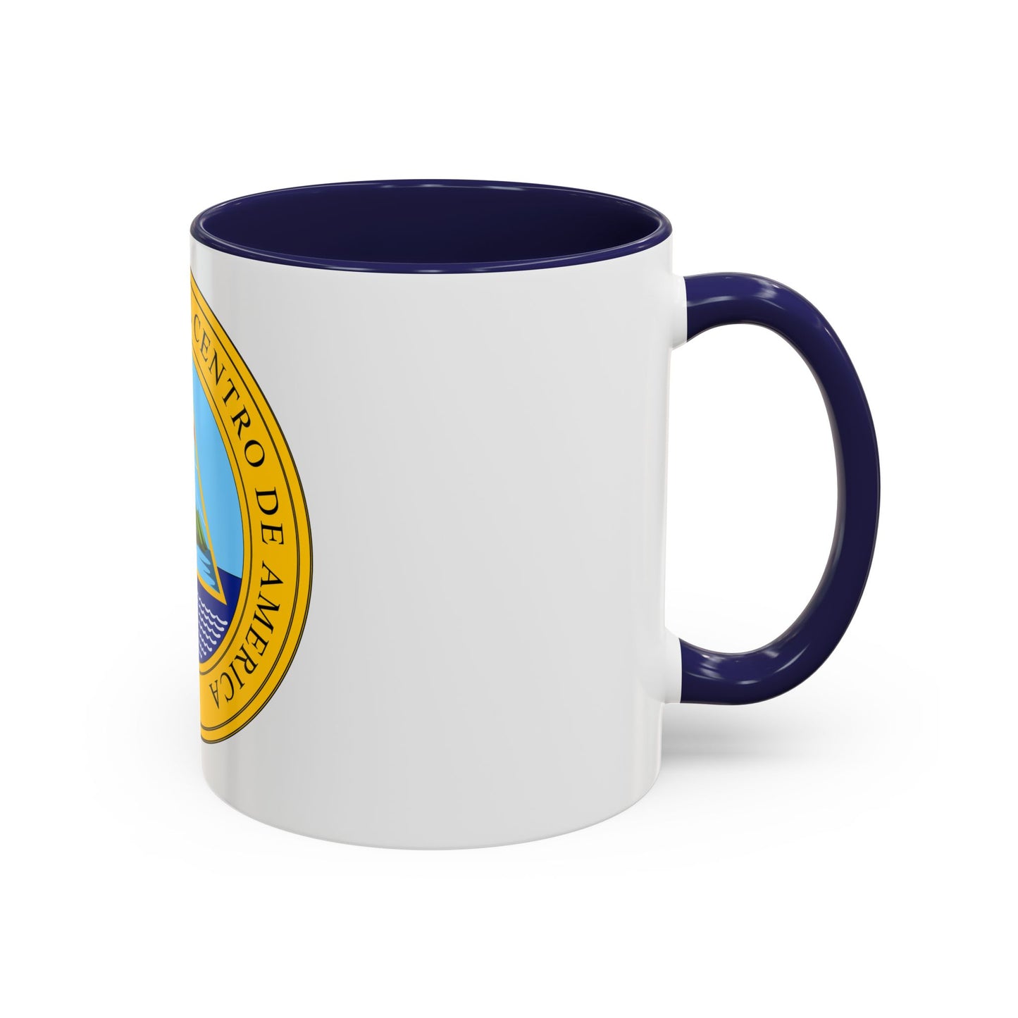 Coat of arms of the United Provinces of Central America - Accent Coffee Mug