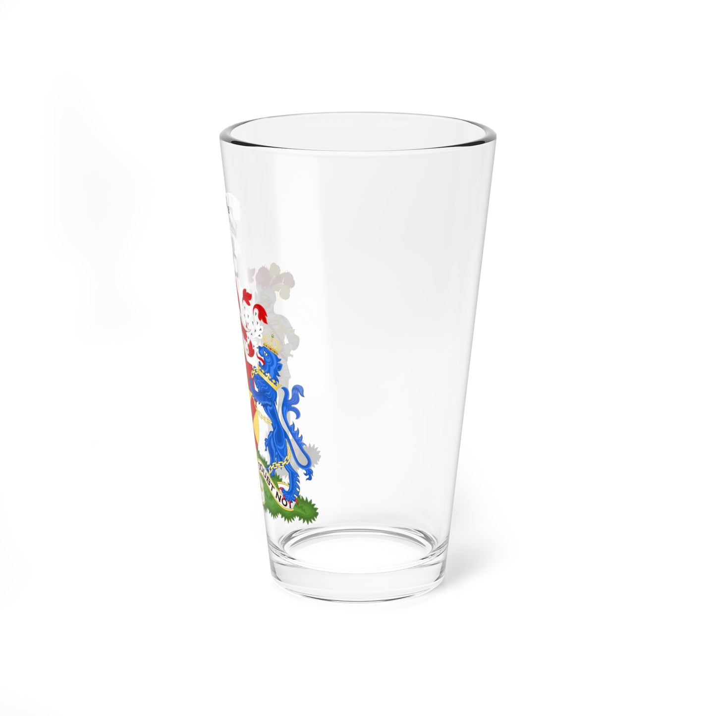 Coats of Arms of the Bruce baronets of Stenhouse (Scotland) (Coat of Arms) Pint Glass 16oz