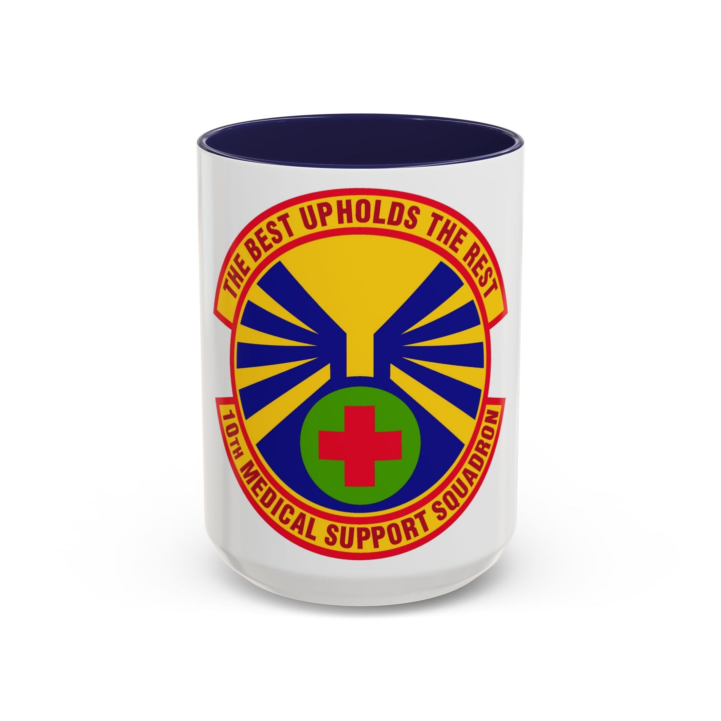10th Medical Support Squadron (U.S. Air Force) Accent Coffee Mug
