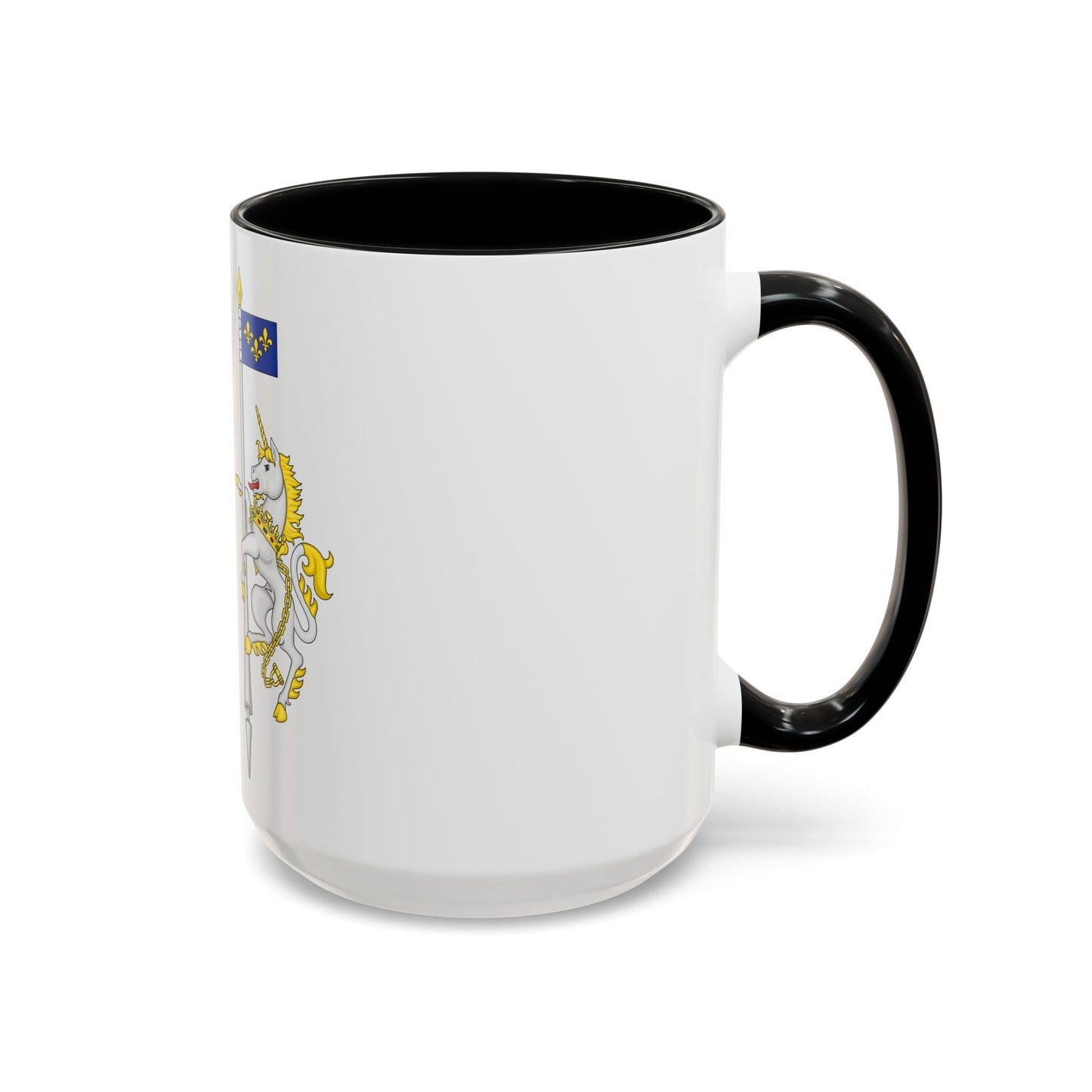 Supporters from the coat of arms of Canada - Accent Coffee Mug
