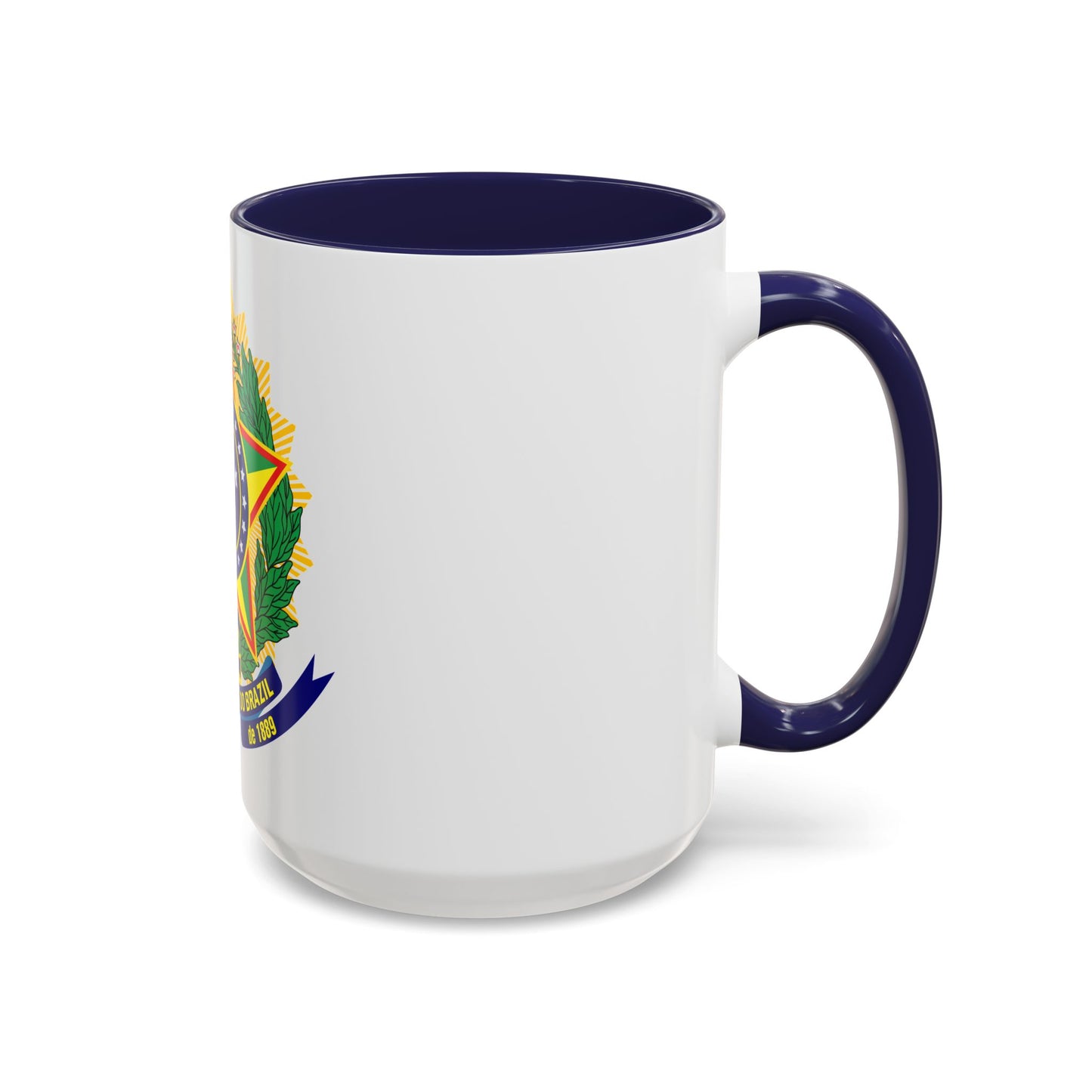 Coat of arms of the United States of Brazil - Accent Coffee Mug