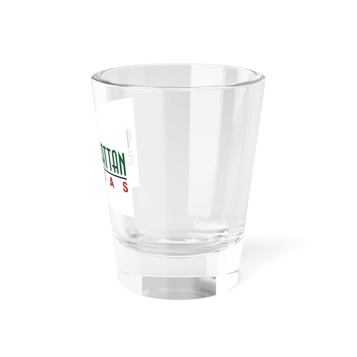 Flag of Manhattan Kansas 2009-2019 (United States) Shot Glass 1.5oz