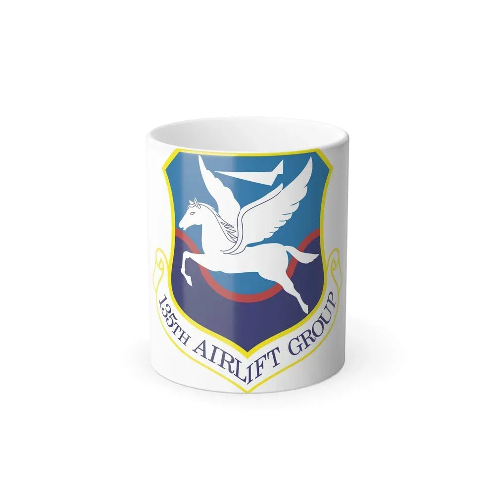 135th Airlift Group (U.S. Air Force) Color Changing Coffee Mug 11oz - Go Mug Yourself