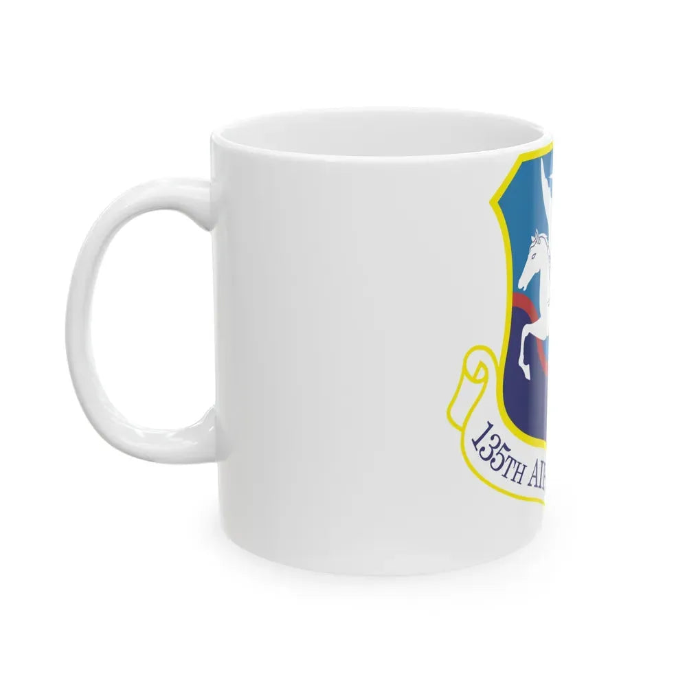 135th Airlift Group (U.S. Air Force) White Coffee Mug - Go Mug Yourself