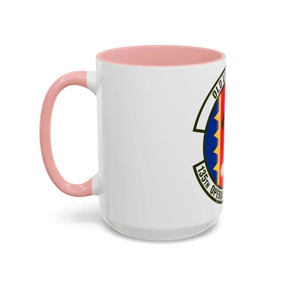 135th Operations Support Flight (U.S. Air Force) Accent Coffee Mug - Go Mug Yourself