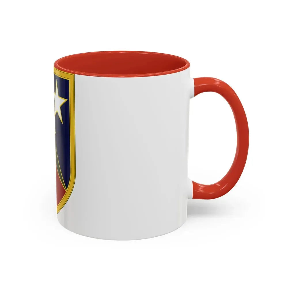 136 Maneuver Enhancement Brigade 3 (U.S. Army) Accent Coffee Mug - Go Mug Yourself