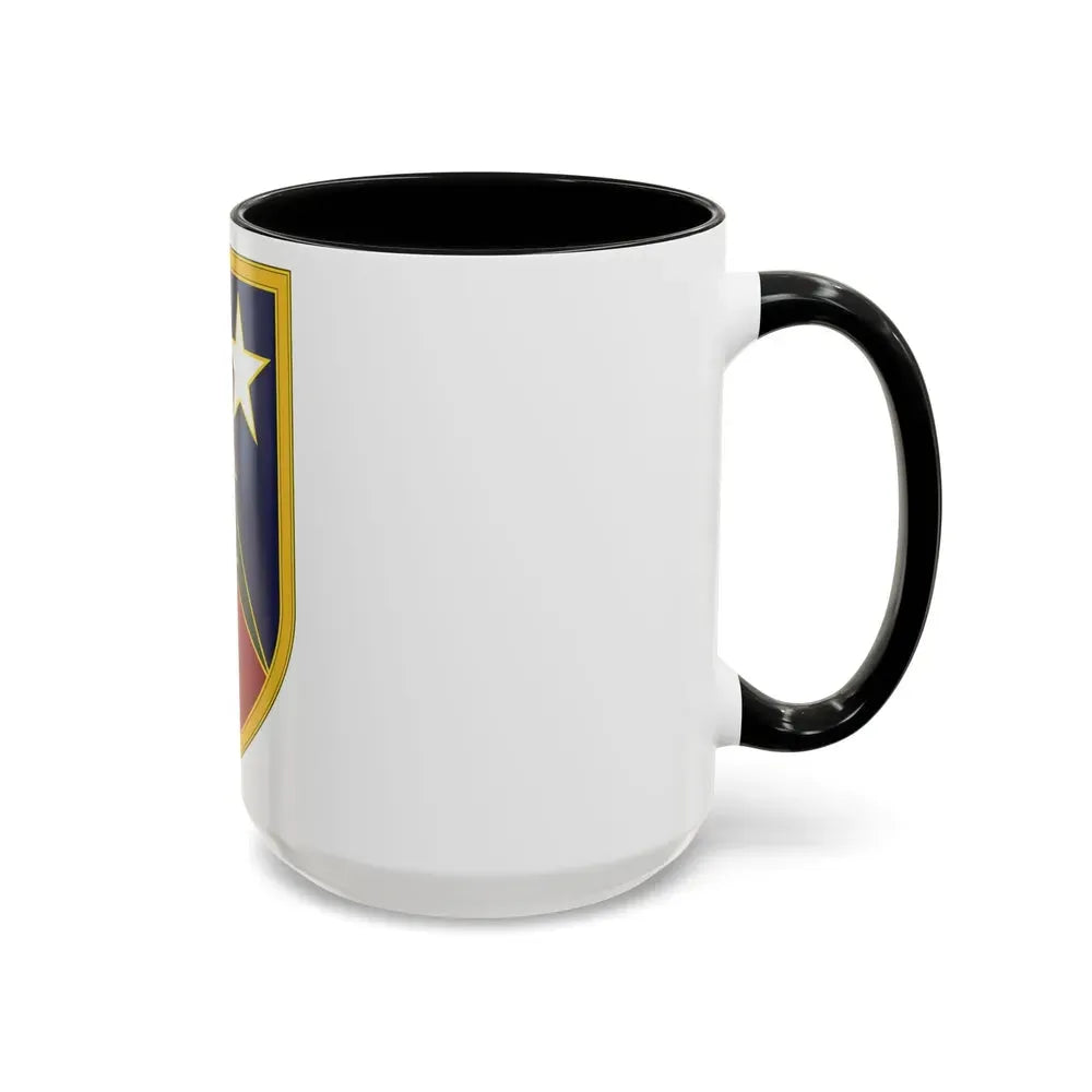 136 Maneuver Enhancement Brigade 3 (U.S. Army) Accent Coffee Mug - Go Mug Yourself