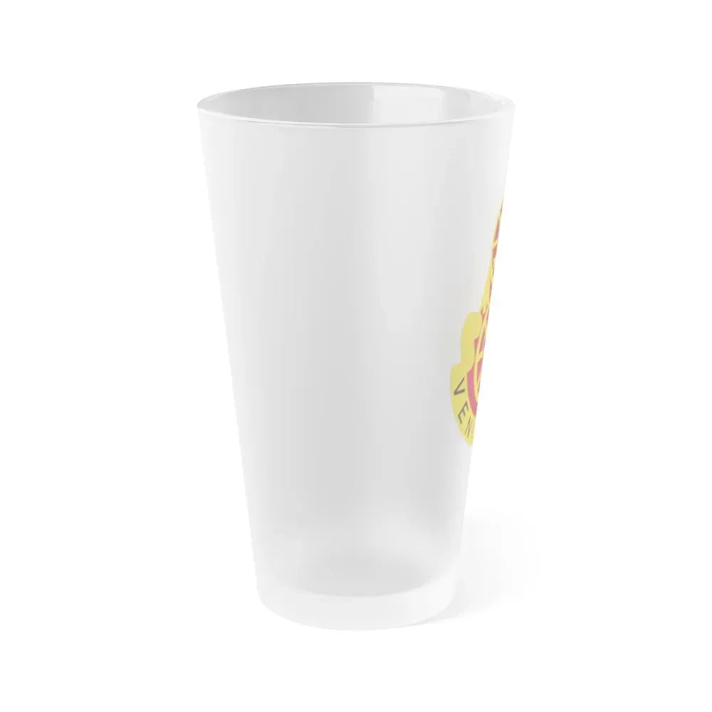 136 Maneuver Enhancement Brigade (U.S. Army) Frosted Pint Glass 16oz - Go Mug Yourself