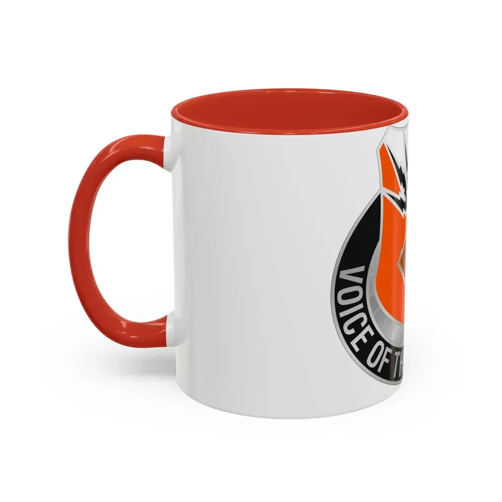 136 Signal Battalion (U.S. Army) Accent Coffee Mug - Go Mug Yourself