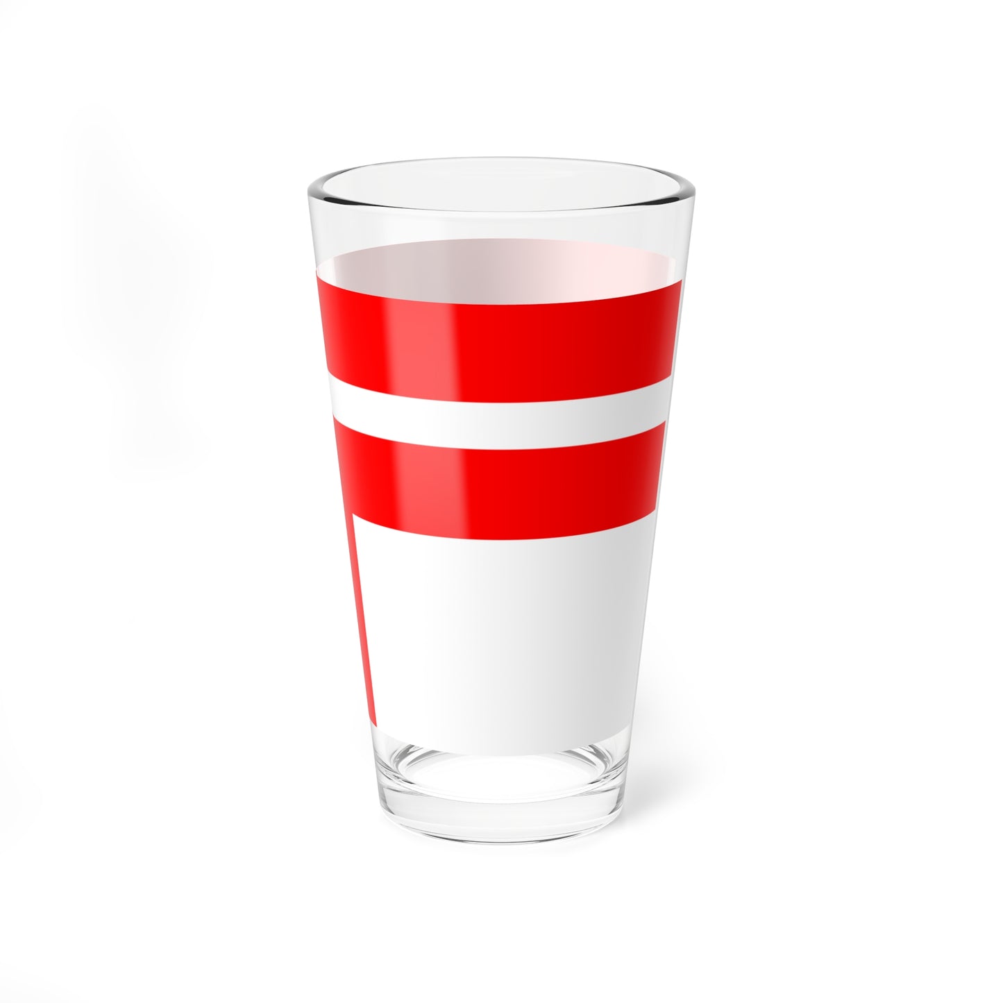 Postal Flag of Japanese Taiwan 1898-1916 (Japan) Pint Glass 16oz