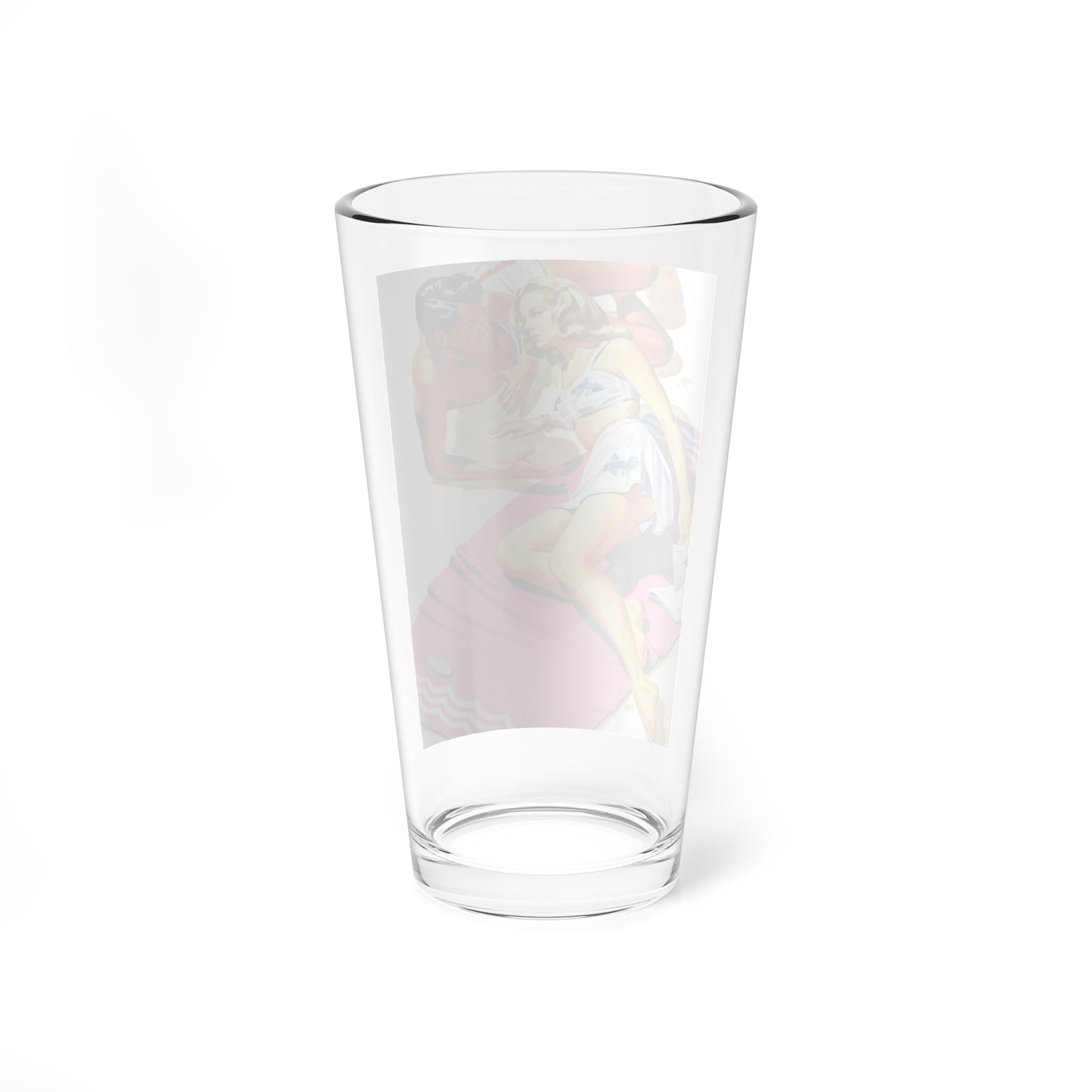 Our Moment is Swift (Pt. 1 of 3), Cosmopolitan, May 1944 (Magazine Illustration) Pint Glass 16oz
